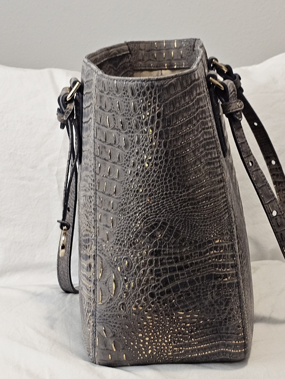 Brahmin Ashlee Women's Tote, Large & Matching Wallet in Regal Mini Melborne - Picture 6 of 12